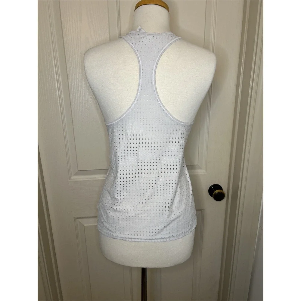 Athleta tank women's size small gray racer back - Picture 6 of 15